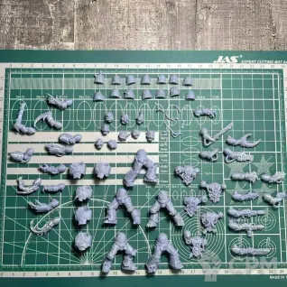 Описание картинки Word Bearers Gal Vorbak от Recruiter по цене 650руб | Свободный Рынок Миниатюр - СРМ