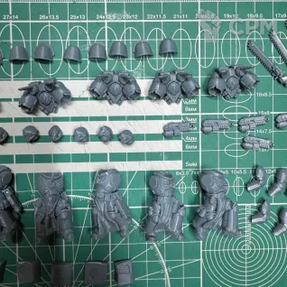 Описание картинки Primaris Assault Intercessors with Jump Packs от Recruiter по цене 600руб | Свободный Рынок Миниатюр - СРМ
