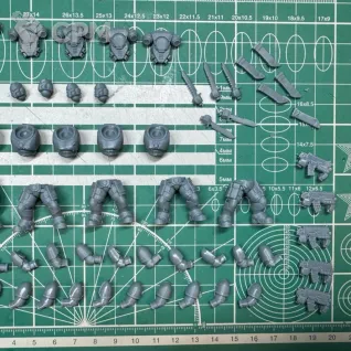 Описание картинки Primaris Reivers от Recruiter по цене 600руб | Свободный Рынок Миниатюр - СРМ