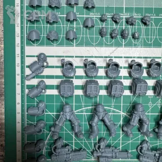 Описание картинки Space Marines Terminators Squad от Recruiter по цене 600руб | Свободный Рынок Миниатюр - СРМ