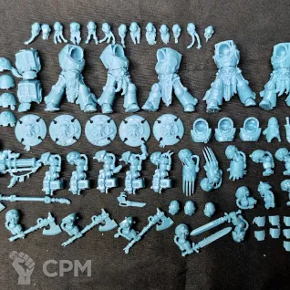 Описание картинки Wolf Guard Terminators[СКАН] от MiniTrilobite по цене 450руб | Свободный Рынок Миниатюр - СРМ