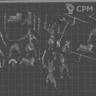 Описание картинки Gundabad Orc Warband (2013), upgrade 14 моделей от WastelandMiniatures по цене 650руб | Свободный Рынок Миниатюр - СРМ