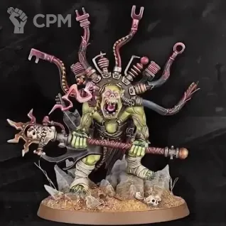 Описание картинки Weirdboy (2026) от WastelandMiniatures по цене 200руб | Свободный Рынок Миниатюр - СРМ
