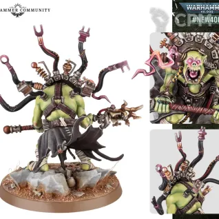Описание картинки Weirdboy (2026) от WastelandMiniatures по цене 200руб | Свободный Рынок Миниатюр - СРМ