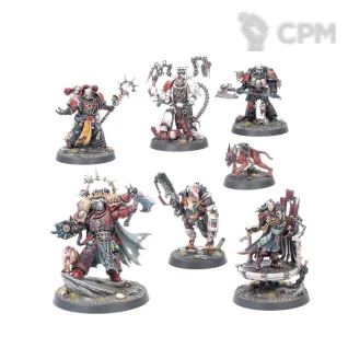 Описание картинки Huron Blackheart and the Masters of the Maelstrom (2026) Скан. Базы в комплекте. от WastelandMiniatures по цене 750руб | Свободный Рынок Миниатюр - СРМ
