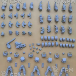 Описание картинки Cataphractii Terminators х5 от LexxGreen по цене 450руб | Свободный Рынок Миниатюр - СРМ
