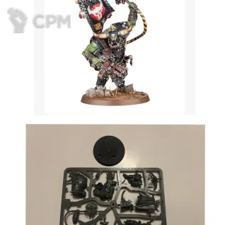 Описание картинки Armageddon: Orks Warboss от Svarden по цене 1 000руб | Свободный Рынок Миниатюр - СРМ