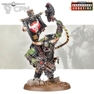 Описание картинки Warboss от Miniatures Broker по цене 100руб | Свободный Рынок Миниатюр - СРМ