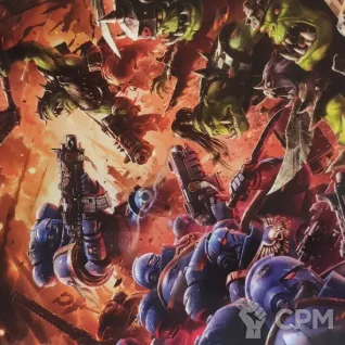 Описание картинки Warhammer 40000 Introductory Set поле+картонный террейн+книжка от TRNK по цене 100руб | Свободный Рынок Миниатюр - СРМ
