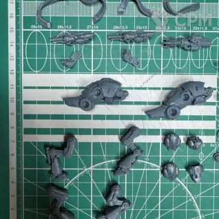 Описание картинки Mechanicum Vorax Battle-Automata от Recruiter по цене 700руб | Свободный Рынок Миниатюр - СРМ