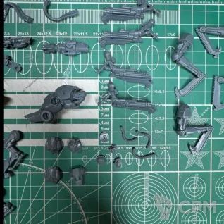 Описание картинки Mechanicum Vorax Battle-Automata от Recruiter по цене 700руб | Свободный Рынок Миниатюр - СРМ