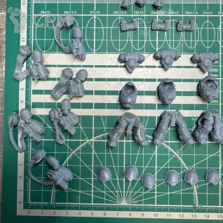 Описание картинки Primaris Agressors от Recruiter по цене 650руб | Свободный Рынок Миниатюр - СРМ