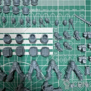 Описание картинки Chaos Terminators от Recruiter по цене 600руб | Свободный Рынок Миниатюр - СРМ