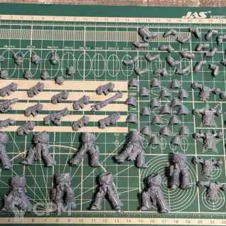 Описание картинки Chaos Legionnaries Squad от Recruiter по цене 700руб | Свободный Рынок Миниатюр - СРМ