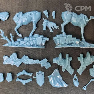 Описание картинки Freeguild Cavalier-Marshal[СКАН] от MiniTrilobite по цене 400руб | Свободный Рынок Миниатюр - СРМ