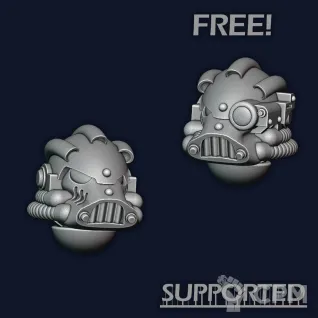 Описание картинки [КОПИЯ] Truescale MK V (10 бойцов, закачки на фото) от Tridax Forge по цене 200руб | Свободный Рынок Миниатюр - СРМ