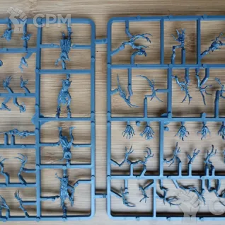 Описание картинки 4х Dryads, на литниках от Пилорама по цене 500руб | Свободный Рынок Миниатюр - СРМ
