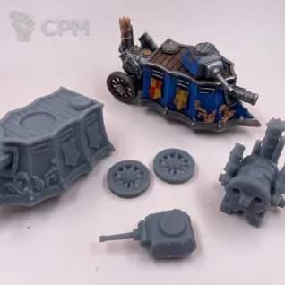 Описание картинки Empire Steam Tank от Подземный человек по цене 400руб | Свободный Рынок Миниатюр - СРМ