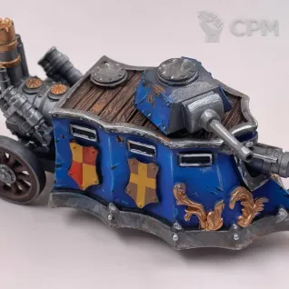 Описание картинки Empire Steam Tank от Подземный человек по цене 400руб | Свободный Рынок Миниатюр - СРМ