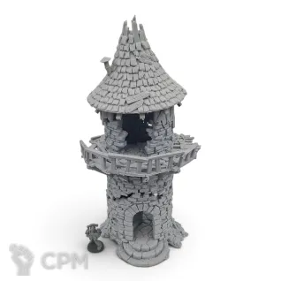 Описание картинки Башня Отшельника - Фэнтези Террейн, Shadowfey Ruins от Terrain Print по цене 800руб | Свободный Рынок Миниатюр - СРМ