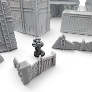 Описание картинки Набор Террейна 11th Редакции - Орочий от Terrain Print по цене 3 000руб | Свободный Рынок Миниатюр - СРМ
