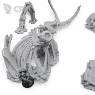 Описание картинки Кости Мега-Мамонтов - Террейн от Terrain Print по цене 800руб | Свободный Рынок Миниатюр - СРМ