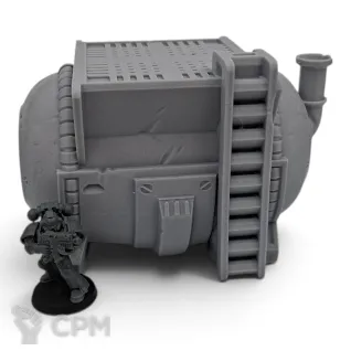 Описание картинки Индустриальный Сектор - Sci-Fi Террейн от Terrain Print по цене 800руб | Свободный Рынок Миниатюр - СРМ