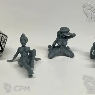 Описание картинки Девушки танкистки в стиле пинап Pinups Tank Girls NSFW от Подземный человек по цене 100руб | Свободный Рынок Миниатюр - СРМ