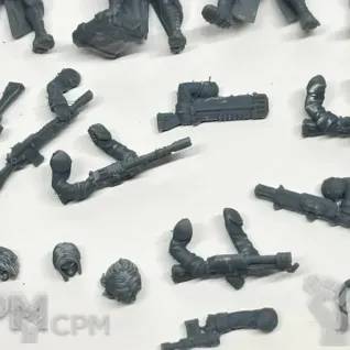 Описание картинки "Сестры Войны" женский отряд Крига от Подземный человек по цене 250руб | Свободный Рынок Миниатюр - СРМ