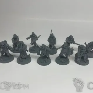 Описание картинки Krieg Acolytes Криговцы от Подземный человек по цене 250руб | Свободный Рынок Миниатюр - СРМ