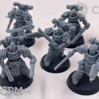 Описание картинки Grey Hunters Серые охотники примарис от Подземный человек по цене 500руб | Свободный Рынок Миниатюр - СРМ