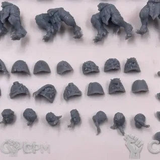 Описание картинки Space Wolves Wulfen Вульфины от Подземный человек по цене 400руб | Свободный Рынок Миниатюр - СРМ