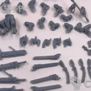 Описание картинки Space Wolves Wulfen Вульфины от Подземный человек по цене 400руб | Свободный Рынок Миниатюр - СРМ