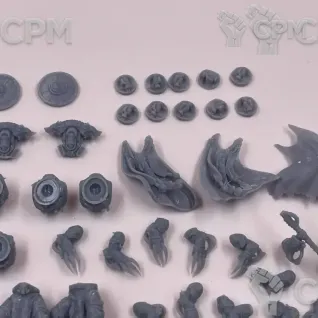 Описание картинки Space Wolves Wulfen Вульфины от Подземный человек по цене 400руб | Свободный Рынок Миниатюр - СРМ