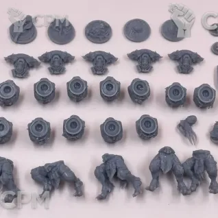 Описание картинки Space Wolves Wulfen Вульфины от Подземный человек по цене 400руб | Свободный Рынок Миниатюр - СРМ