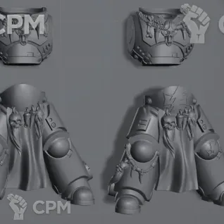 Описание картинки Тушки и ноги примарис Волков, 2 щита и молот от Подземный человек по цене 150руб | Свободный Рынок Миниатюр - СРМ
