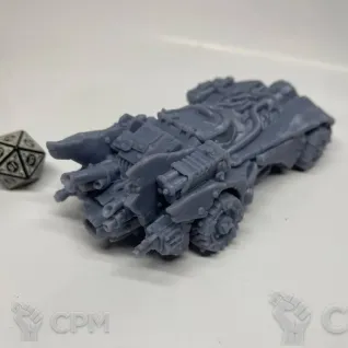 Описание картинки Орочий Бэтмобиль Orks Batmobile от Подземный человек по цене 400руб | Свободный Рынок Миниатюр - СРМ