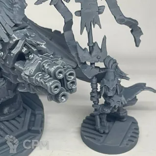 Описание картинки Emperork of Orkkind. Орк Император. альтернативный Ghazghkull Thraka. от Подземный человек по цене 500руб | Свободный Рынок Миниатюр - СРМ