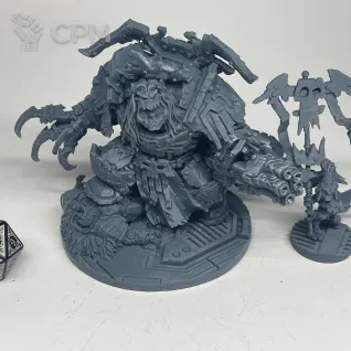Описание картинки Emperork of Orkkind. Орк Император. альтернативный Ghazghkull Thraka. от Подземный человек по цене 500руб | Свободный Рынок Миниатюр - СРМ