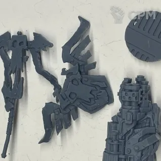 Описание картинки Emperork of Orkkind. Орк Император. альтернативный Ghazghkull Thraka. от Подземный человек по цене 500руб | Свободный Рынок Миниатюр - СРМ
