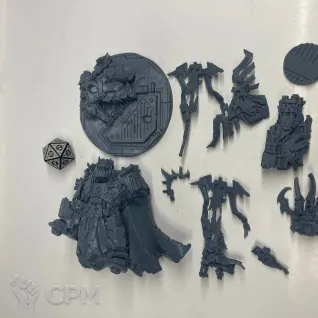 Описание картинки Emperork of Orkkind. Орк Император. альтернативный Ghazghkull Thraka. от Подземный человек по цене 500руб | Свободный Рынок Миниатюр - СРМ