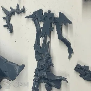 Описание картинки Emperork of Orkkind. Орк Император. альтернативный Ghazghkull Thraka. от Подземный человек по цене 500руб | Свободный Рынок Миниатюр - СРМ