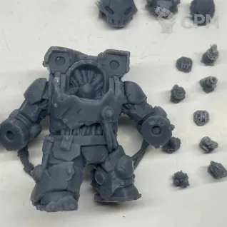 Описание картинки Orcs in buster armor от Подземный человек по цене 400руб | Свободный Рынок Миниатюр - СРМ