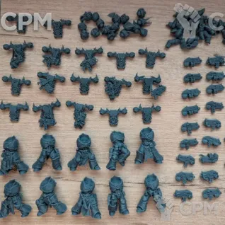 Описание картинки Chaos Space Marines от xyxrick2 по цене 600руб | Свободный Рынок Миниатюр - СРМ