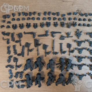 Описание картинки Khorne berzerkers от xyxrick2 по цене 600руб | Свободный Рынок Миниатюр - СРМ
