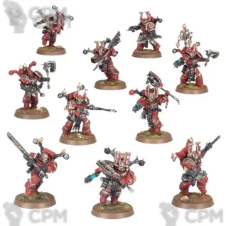 Описание картинки Khorne berzerkers от xyxrick2 по цене 600руб | Свободный Рынок Миниатюр - СРМ