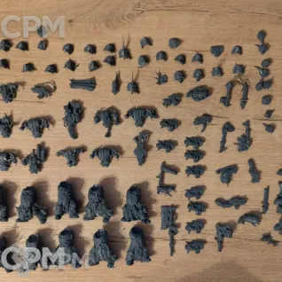 Описание картинки Plague Marines от xyxrick2 по цене 600руб | Свободный Рынок Миниатюр - СРМ