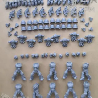 Описание картинки MKII Tactical Squad Mk2 x10 (Saturnine) от LexxGreen по цене 450руб | Свободный Рынок Миниатюр - СРМ