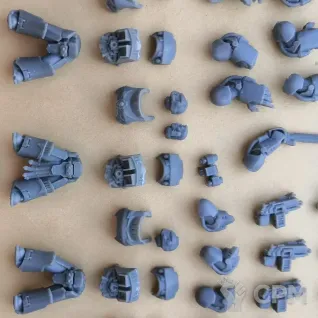 Описание картинки Tartaros Terminator Squad х5 от LexxGreen по цене 450руб | Свободный Рынок Миниатюр - СРМ