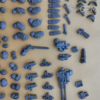Описание картинки Tartaros Terminator Squad х5 от LexxGreen по цене 450руб | Свободный Рынок Миниатюр - СРМ